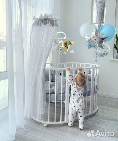 Детская кровать трансформер из массива