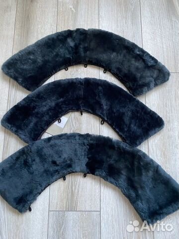 Воротник меховой военный (съемный, форменный)