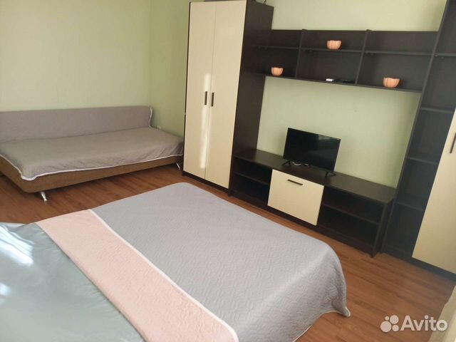 

1-к. квартира, 39 м², 2 кровати
