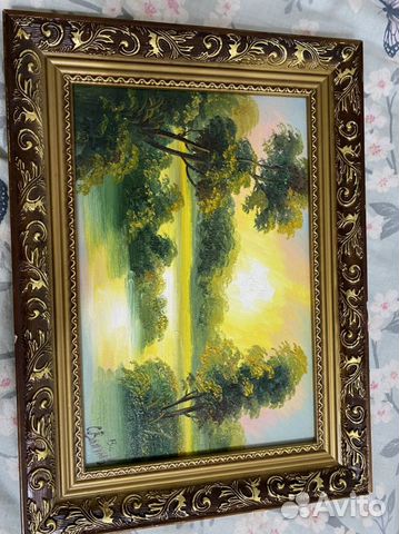 Картина масло маленькая