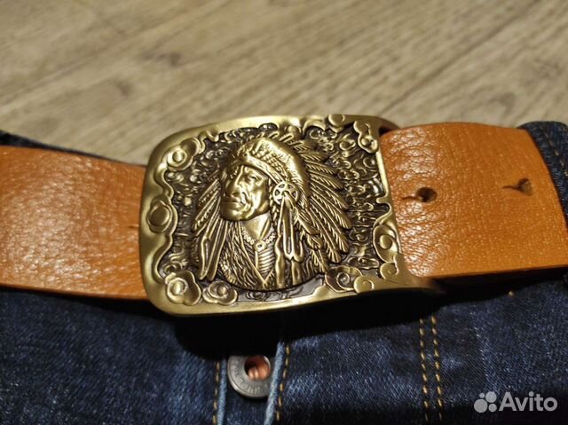 Ремень ручная работа (натуральная кожа)