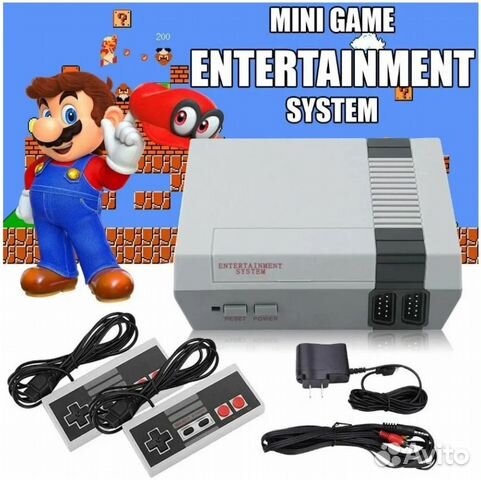 Игровая приставка (ретро консоль) 8 bit (8 бит)