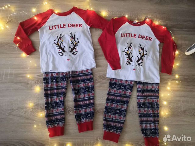 Новогодняя пижама family look