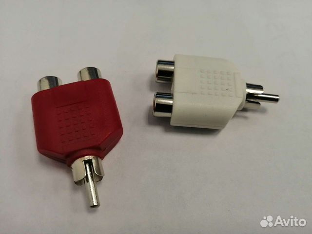 Разветвитель RCA Y тюльпан переходник