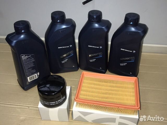 Комплект то - Масло 15w-50 и фильтра Bmw Motorrad
