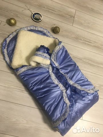 Конверт на выписку для мальчика зима