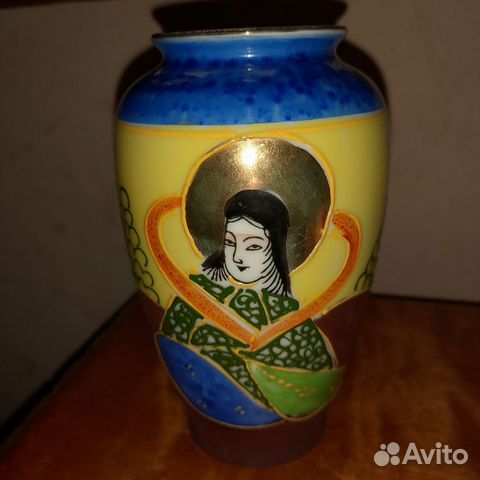 Вазочка Япония мориаж сацума клеймо