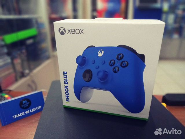 XBox Wireless Controller Shock Blue v.4, Новые