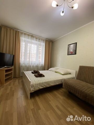 

1-к. квартира, 40 м², 2 кровати