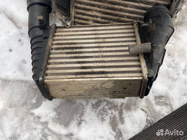 Интеркулер audi volkswagen 1.9 -2.5 tdi