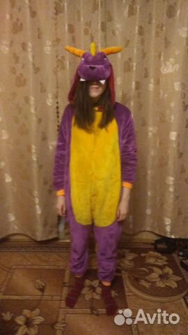 Пижама кигуруми Спайро 158