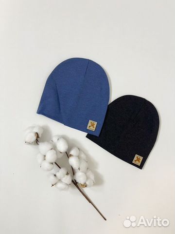 Новая трикотажная шапка для мальчика 3-5 лет