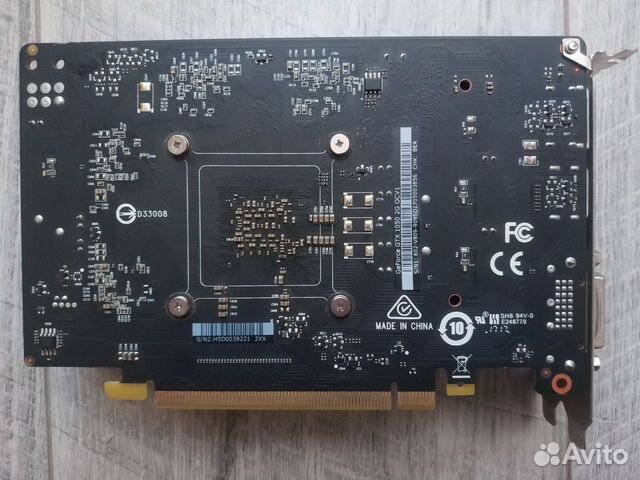 Видеокарта MSI GeForce GTX 1050 OC 2Гб