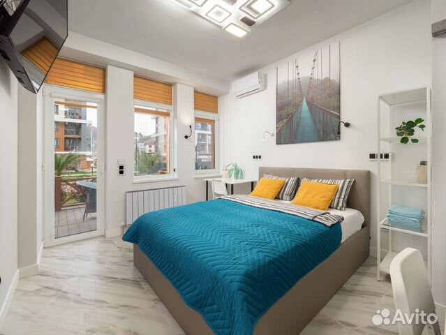 

Квартира-студия, 27 м², 2 кровати