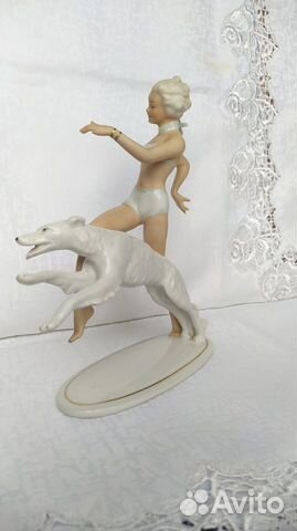 Фарфоровая статуэтка schaubach kunst 