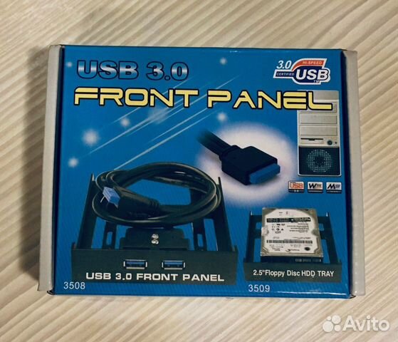 Передняя панель USB 3.0