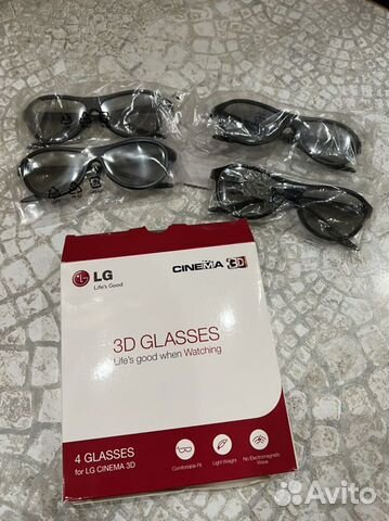 3 D очки для TV LG