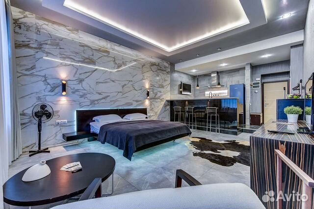 

Квартира-студия, 36 м², 1 кровать