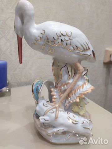 Цапля на болоте