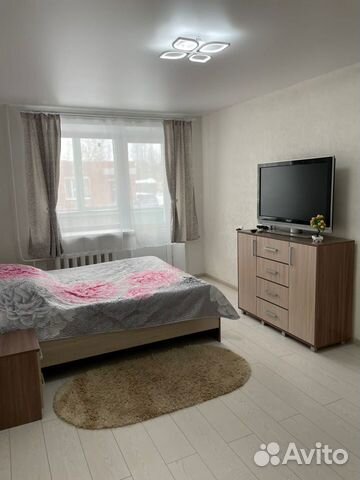 

1-к. квартира, 34 м², 2 кровати