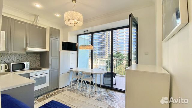 

1-к. квартира в апарт-отеле, 45 м², 3 кровати