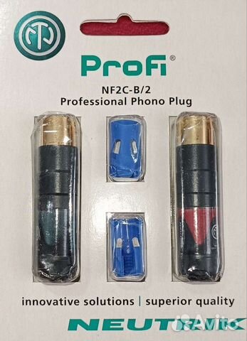 Neutrik NF2C-B/2 rca разъём
