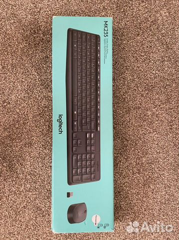 Беспроводная клавивтура + мышь