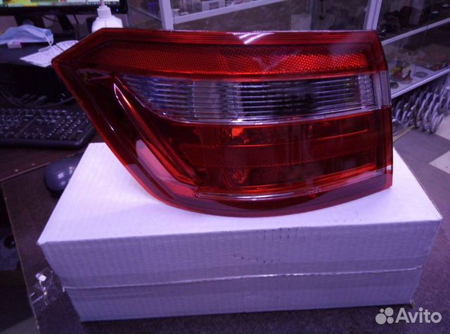 Фонарь задний левый угол Веста Новый