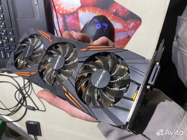 Видеокарта Gigabyte GTX 1070 Ti gaming 8gb