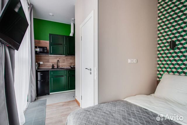 

Квартира-студия, 17 м², 1 кровать