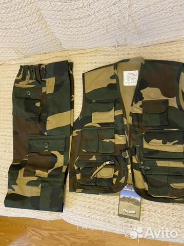 Детский летний камуфляжный костюм MFH