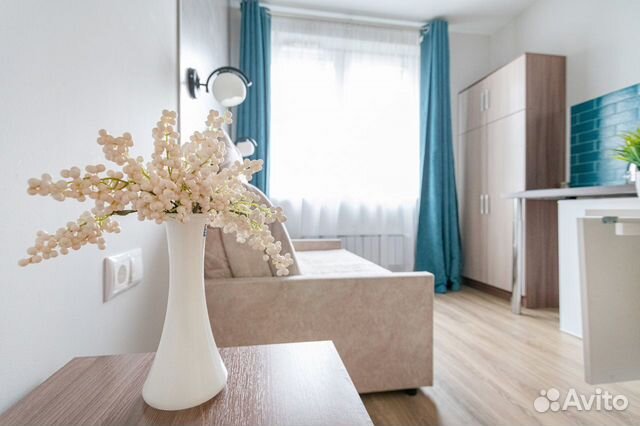 

Квартира-студия, 15 м², 1 кровать