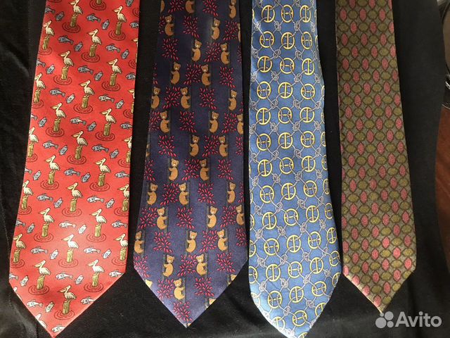 Галстуки Hermes оригинал