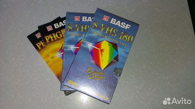 Видеокассеты S-VHS