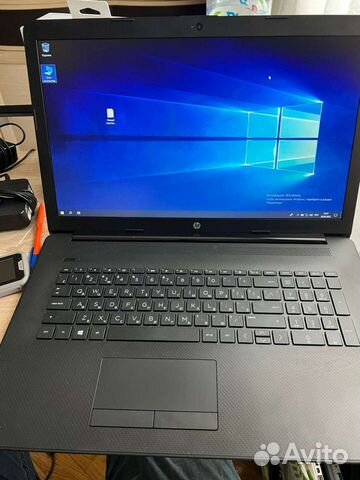 Hp 17, 17.3” шустрый ноутбук с SSD, AMD A6