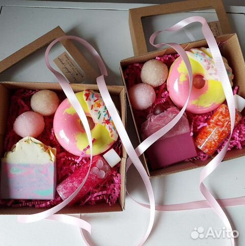 Вкусный подарочный набор для ванны