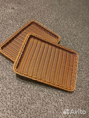 Плетеный поднос