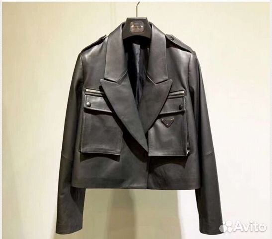 Куртка натуральная кожа Prada