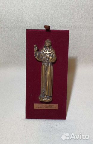 Плакетка св. Франциска Ассизского