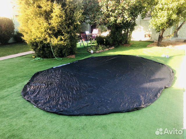 Тент для бассейна 3,6 х 4,8 новый