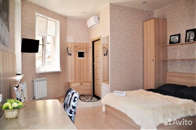 

Квартира-студия, 26 м², 1 кровать