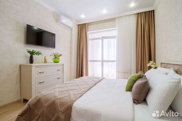 

1-к. квартира, 45,8 м², 2 кровати