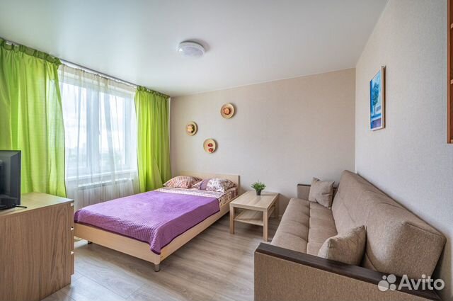 

1-к. квартира, 35 м², 2 кровати