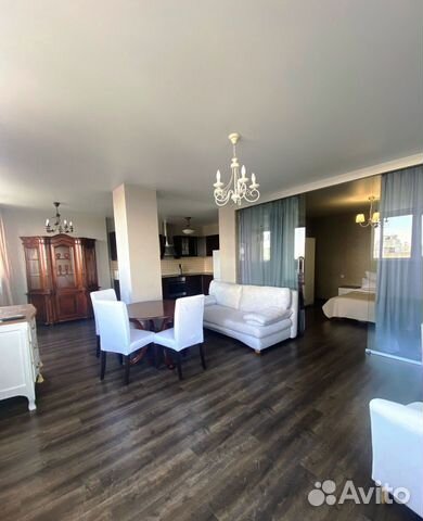 

1-к. квартира, 55 м², 3 кровати