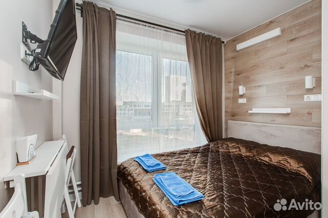 

Квартира-студия, 15 м², 1 кровать