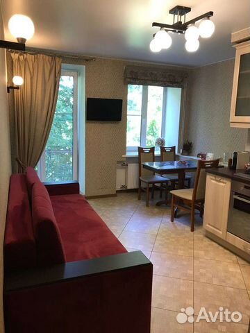 

1-к. квартира, 47 м², 2 кровати