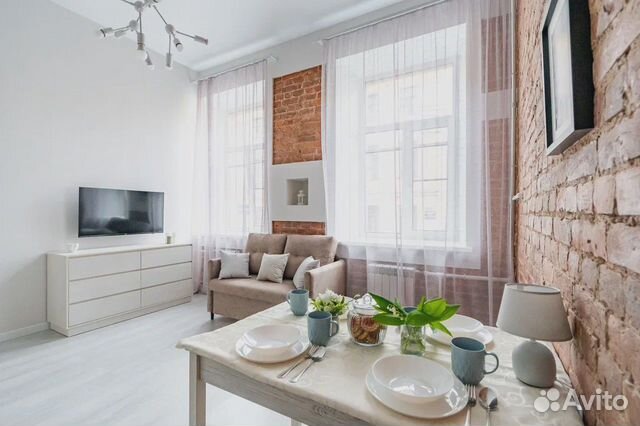 

Квартира-студия, 28 м², 2 кровати