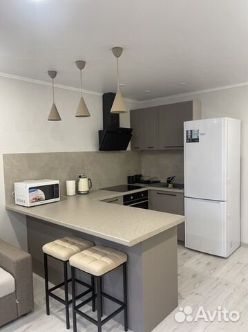 

1-к. квартира, 40 м², 2 кровати