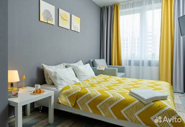 

1-к. квартира, 28 м², 2 кровати