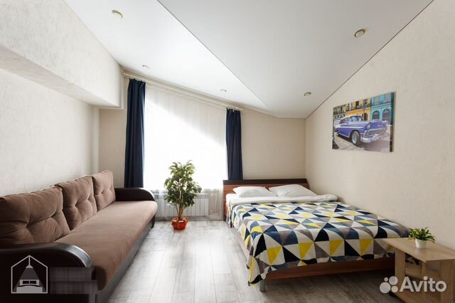 

1-к. квартира, 42 м², 3 кровати